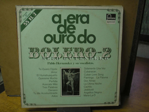 Lp Pablo Hernandez Y Su Vocalistas - A Era De Ouro Bolero 2