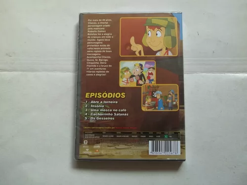 DVD Chaves em Desenho Animado Vol. 3 - Lacrado