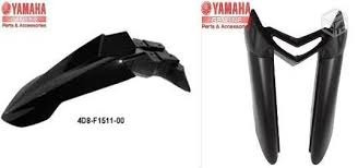 Paralama Com Protetor Garfo Yamaha Xtz 250 X Lander Motard