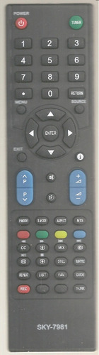 Controle Remoto Receptor Tv Lcd Philco Ph32m / Ph42m
