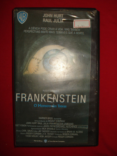 Frankenstein O Monstro Das Trevas Vhs