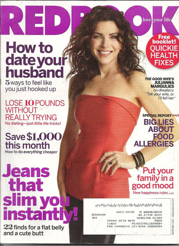 Redbook: Julianna Margulies / Cindy Crawford / Ty Burrell