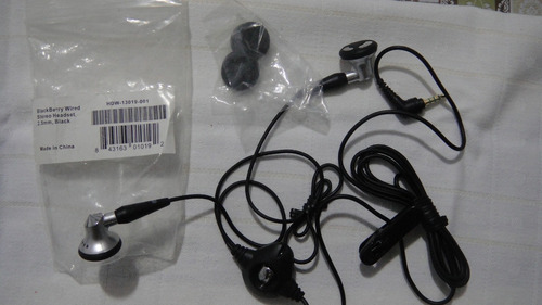 Blackberry Wired Stereo Headset