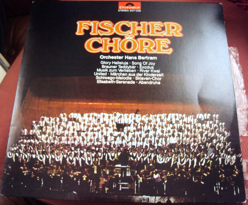 008 Mvd- Lp 1971- Fischer Chore Orquestra Hans Bertran Vinil