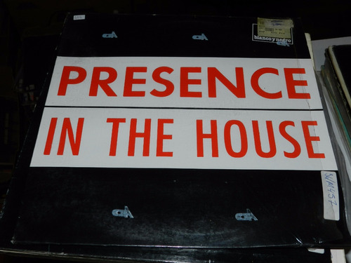 Vinilo 0711 - Presence In The House