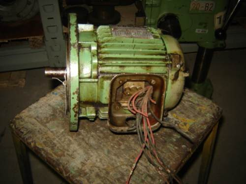 Motor Eberle 1cv 1710 Rpm 220 380v