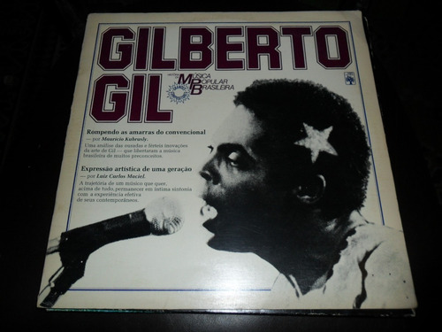 Lp Vinil Gilberto Gil - Musica Popular Brasileira