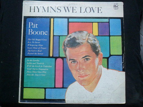 Lp Pat Boone Hymns We Love