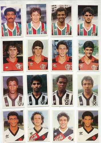 Figurinhas Times Do Rio - Campeonato Carioca 88