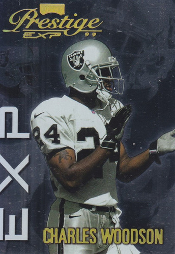 1999 Prestige Exp Reflections Gold Charles Woodson /1000