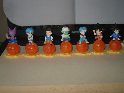Dragon Ball Set X 7 Esferas + Figuras Goku Gohan Bulma Trunk | Cuotas sin interés Dragon Ball Set X 7 Esferas + Figuras Goku Gohan Bulma Trunk | Cuotas sin interés