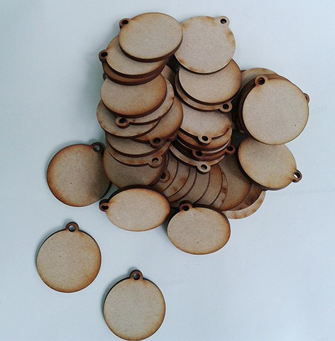 100 X Llavero Identificadores Mdf 4 Cm Automotriz Taller