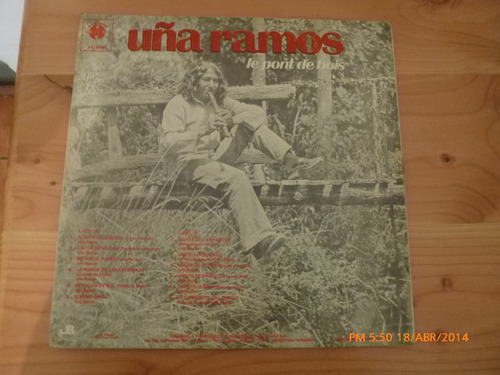 Vinilo Lp De Uña Ramos -puente De Maderas (u788