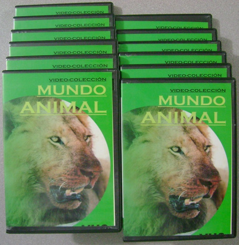 Dvd Mundo Animal Dvd -  Coleccion En 12 Dvd