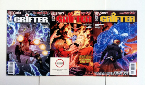 Grifter - Pack Do #0 Ao 10 (2011/12) The New 52 Dc Comics