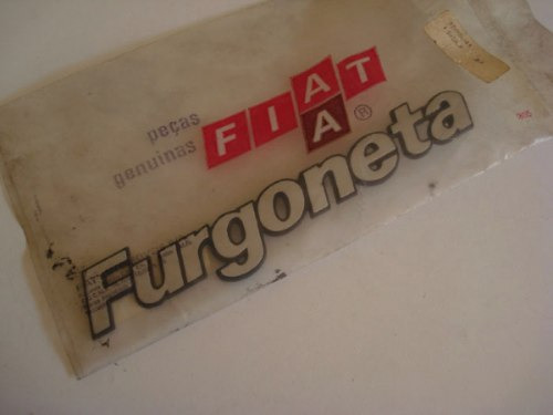 Furgoneta Pick Up Fiat 147 Emblema Original Mueller Furgao