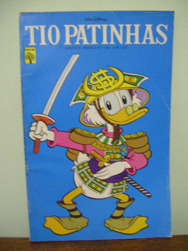 Gibi Tio Patinhas 140 - Disney Editora Abril - Março 1977