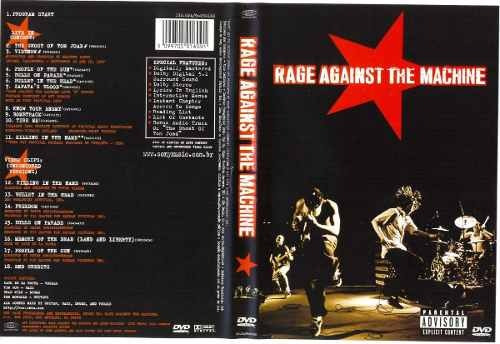 Fita De Vídeo Da Banda Rage Against The Machine-clips E Show