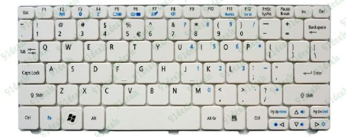 Teclado Acer Aspire One 521 Nav50 532h  Happy,happy2  Branco