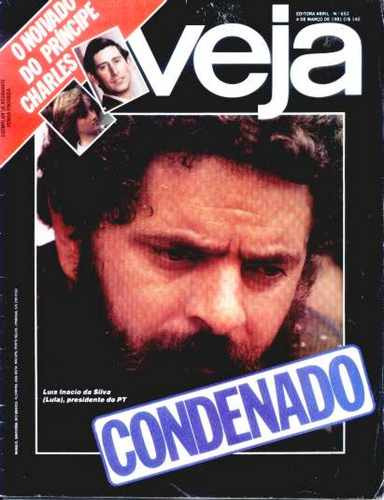 Veja Nº 652: O Noivado De Charles E Diana - Lula Condenado