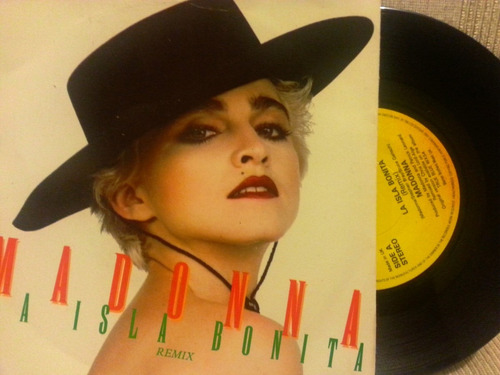 Compacto Madonna La Isla Bonita 45 Rpm Inglês