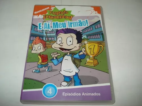 Dvd Infantil Nickelodeon Rugrats Crescidos E Ai Meu Irmão