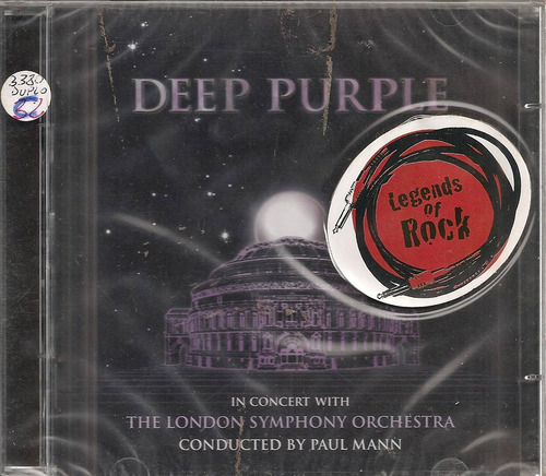 Deep Purple - The London Symphony Orchestra Cd Duplo Lacrado