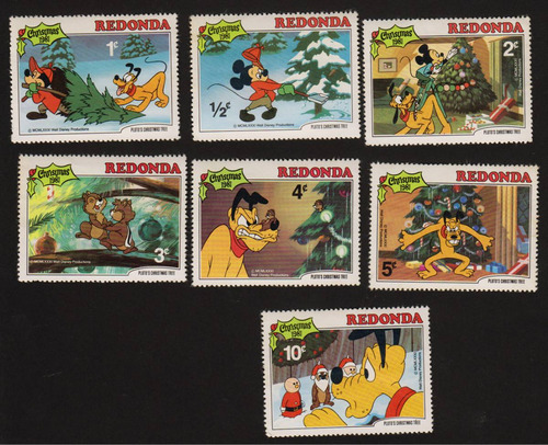 Sete Selos Disney Redonda Natal 1981