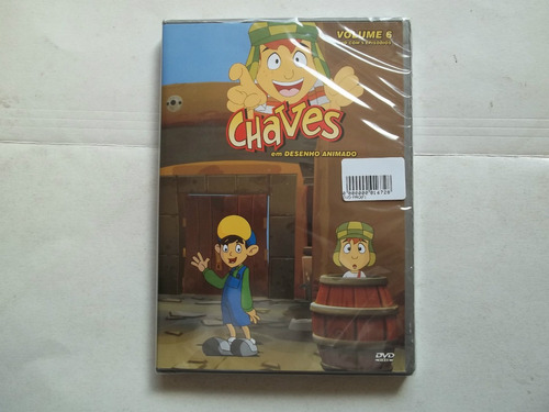 Chaves - Dvd Desenho - Vol. 6 - Lacrado E Original!