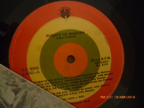 Vinilo Lp De Uña Ramos -puente De Maderas (u788