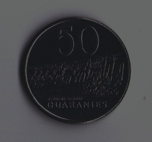 50 Guaranies Paraguai 1986 Perfeita