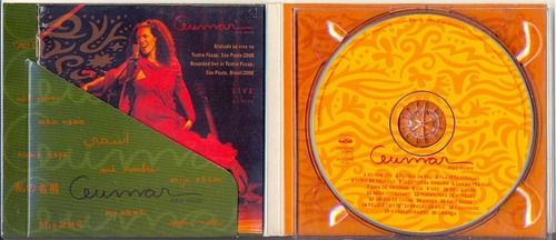Cd Ceumar Meu Nome Live In São Paulo 2009 Autografado (Usado)