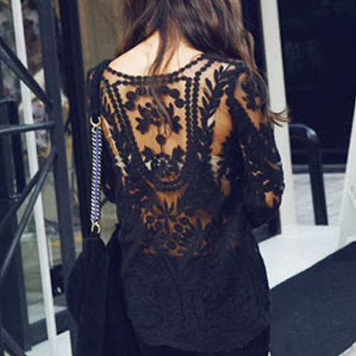 Imagem 3 de 5 de Blusa De Crochet Importada Pronta Entrega No Brasil