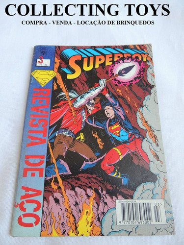 Revista Superboy - Abril - Revista De Aço - Nº 3  ( A 73)