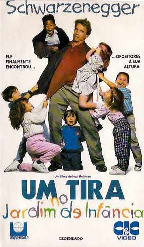 Vhs - Um Tira No Jardim De Infância - Arnold Schwarzenegger