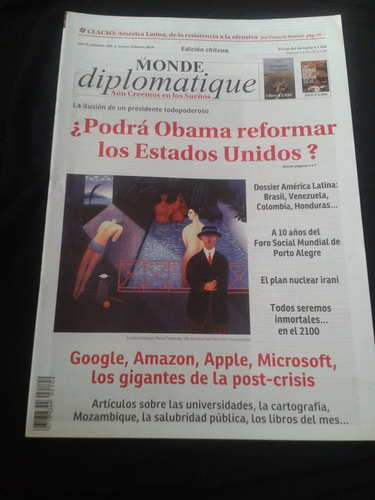 Monde Diplomatique Año X Numero 104 Enero Febrero 2010