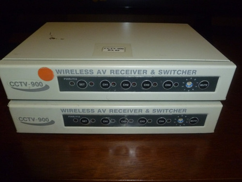 Cctv-900rx S/antena-wireles A/v Receiver & Switcher 4ch Man.