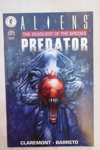 Dark Horse Comic Alien Predator The Deadliest Of Species #12