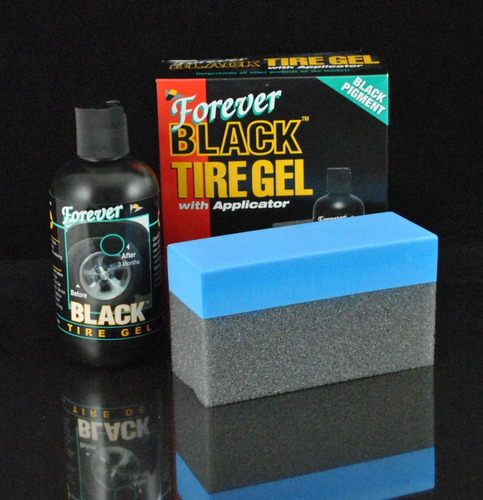 Kit Americano Renovador Pneu Forever Black Tire Gel