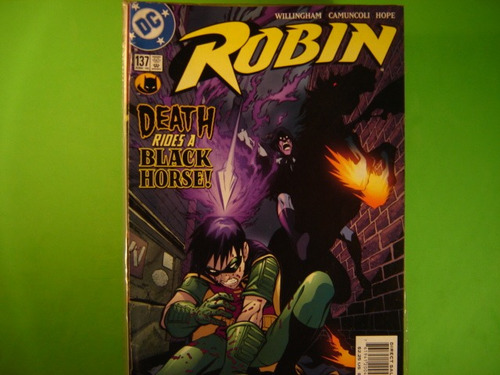 Cx B 48 Mangá Hq Coleção Dc Batman - Robin 137 - Ingles