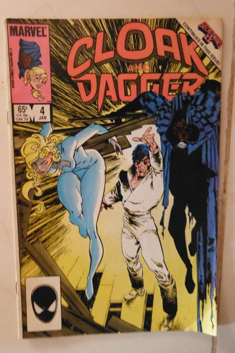 Cloak And Dagger Marvel Comics #4 Usa 1986 Secret Wars