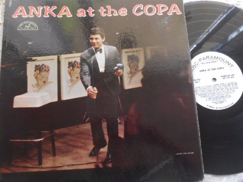 Vinil Paul Anka At The Copa Lp Importado  Usa Raro Compre Já