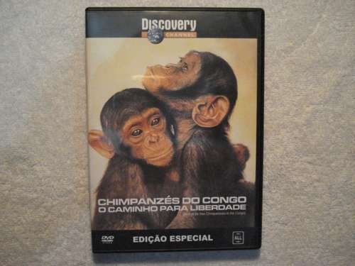 Dvd Chimpanzés Do Congo Caminho Liberdade Original Lacrado