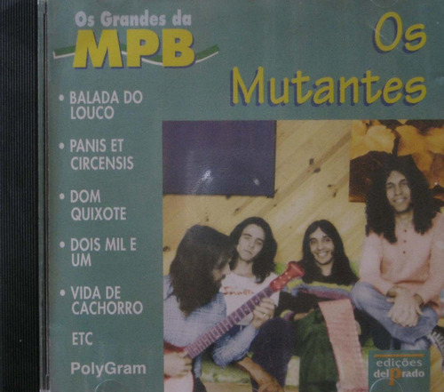 Os Mutantes Cd Os Grandes Da Mpb Edições Del Prado Espanha