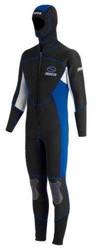 Roupa De Mergulho Long John Seasub Caribe 3 Mm Neoprene