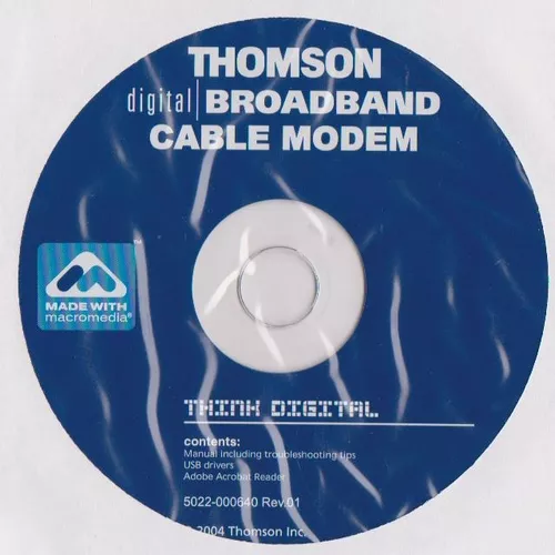 Cable Modem Thomson Dhg544b