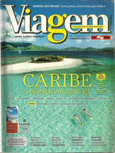 Viagem E Turismo 179 - Caribe - Bonellihq Cx335 H21