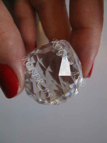 Imagem 4 de 7 de 10 Bola Cristal Asfour Esfera Feng Shui 3,0 Cm Lustres