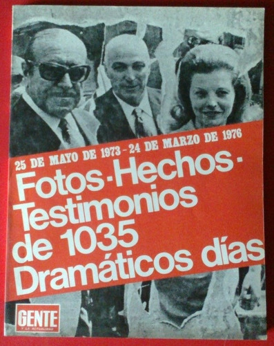 Revista Gente - Numero Especial- Historica 1973 -1976