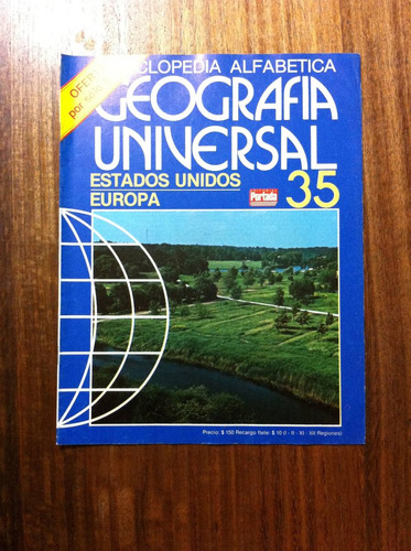 Enciclopedia Alfabetica Geografia Universal Fasciculo Nº35